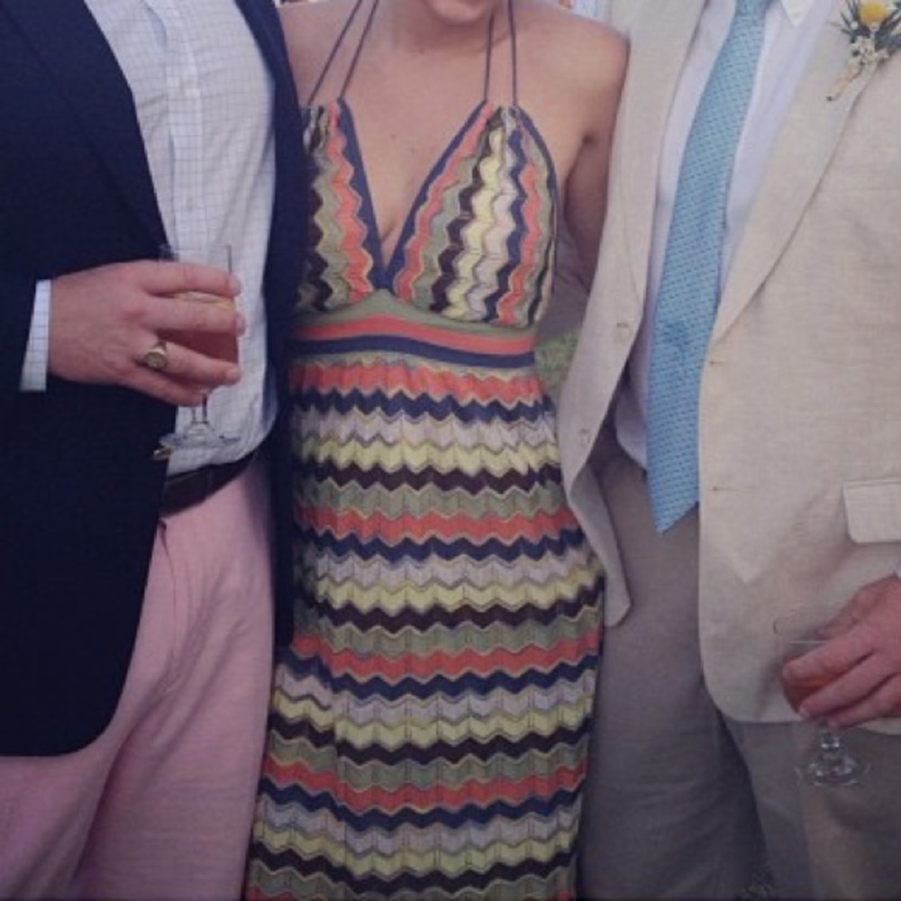 Missoni long knit dress